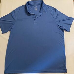 Men's Sz XXL George Blue Polo Shirt